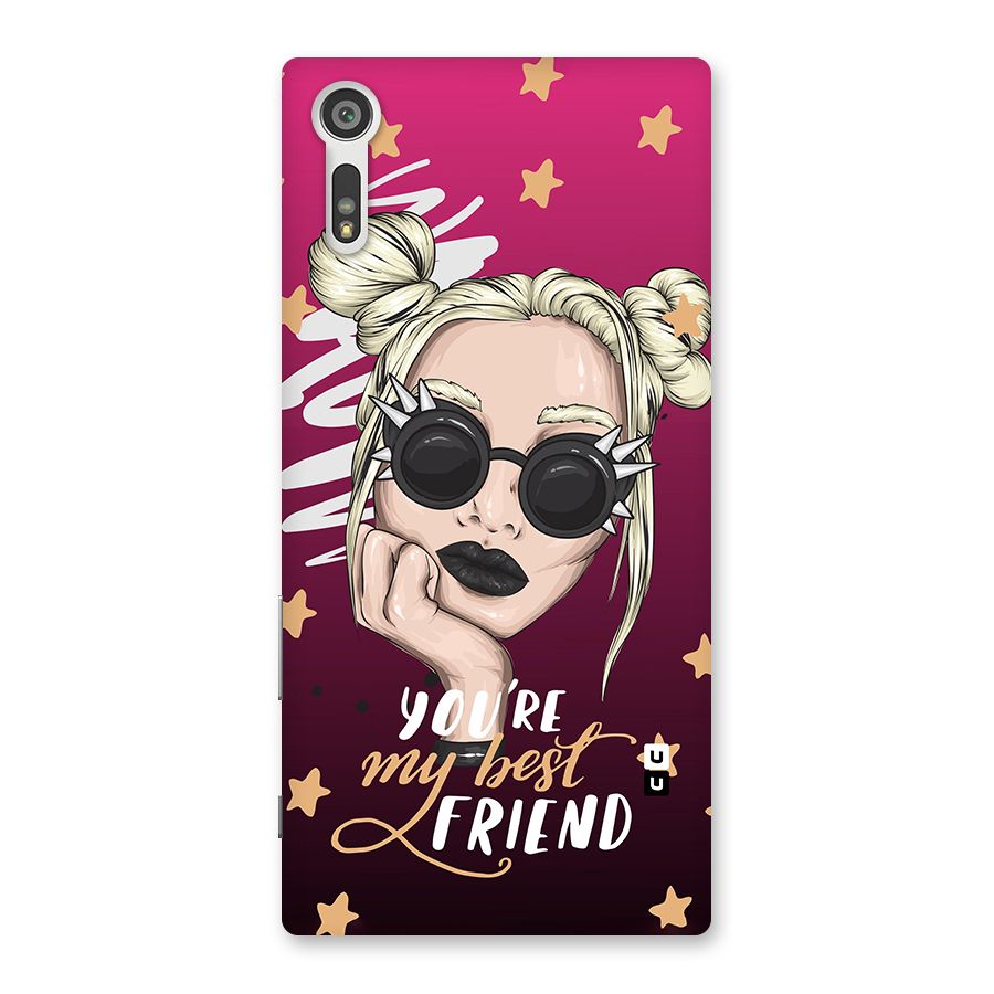 You My Best Friend Back Case for Xperia XZ