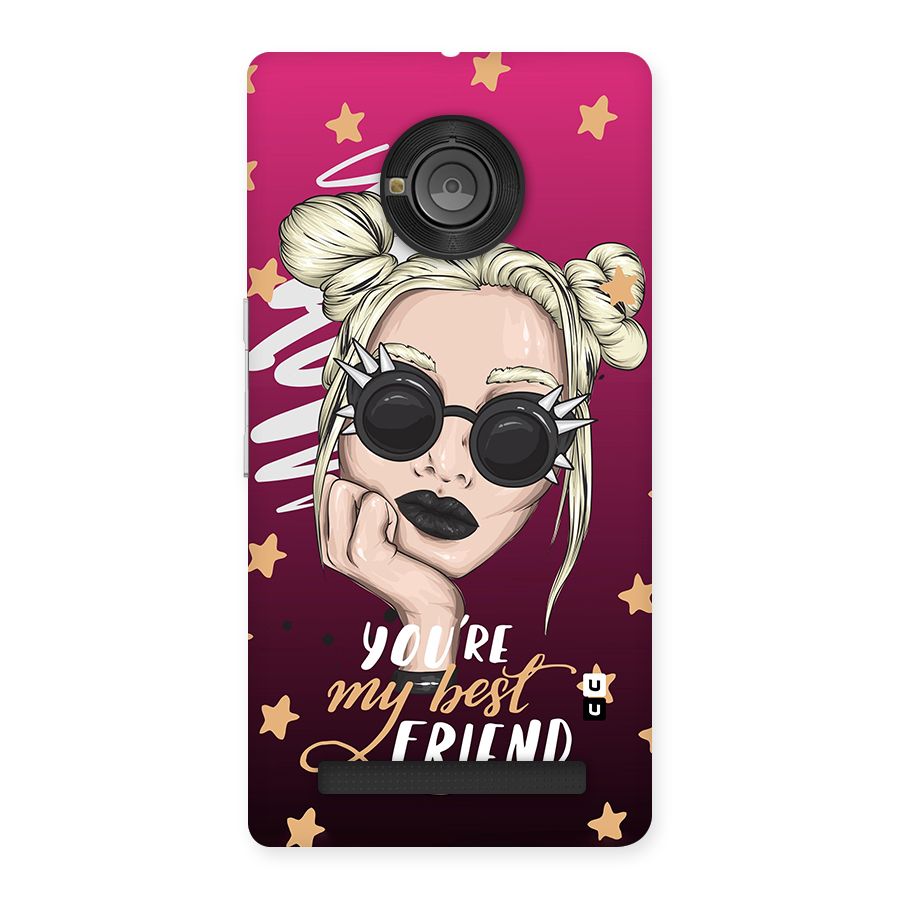 You My Best Friend Back Case for Yu Yunique