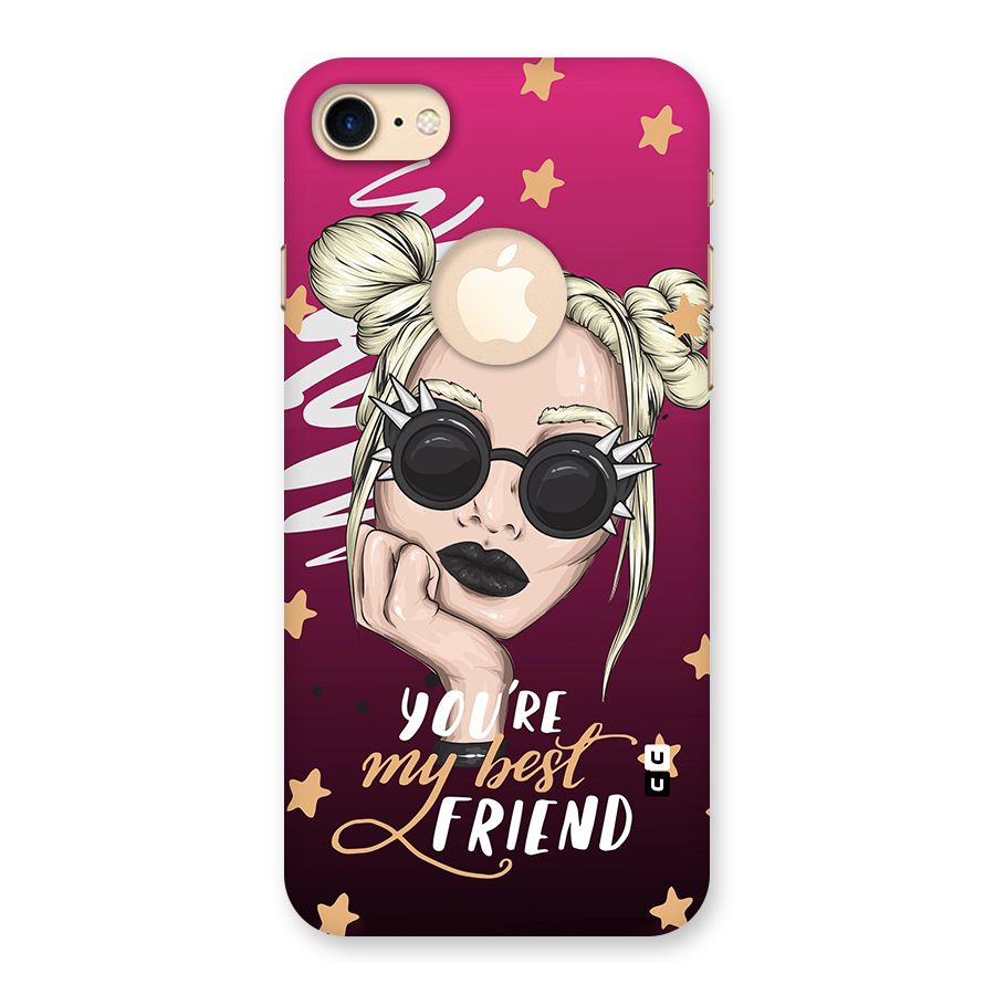 You My Best Friend Back Case for iPhone 7 Logo Cut