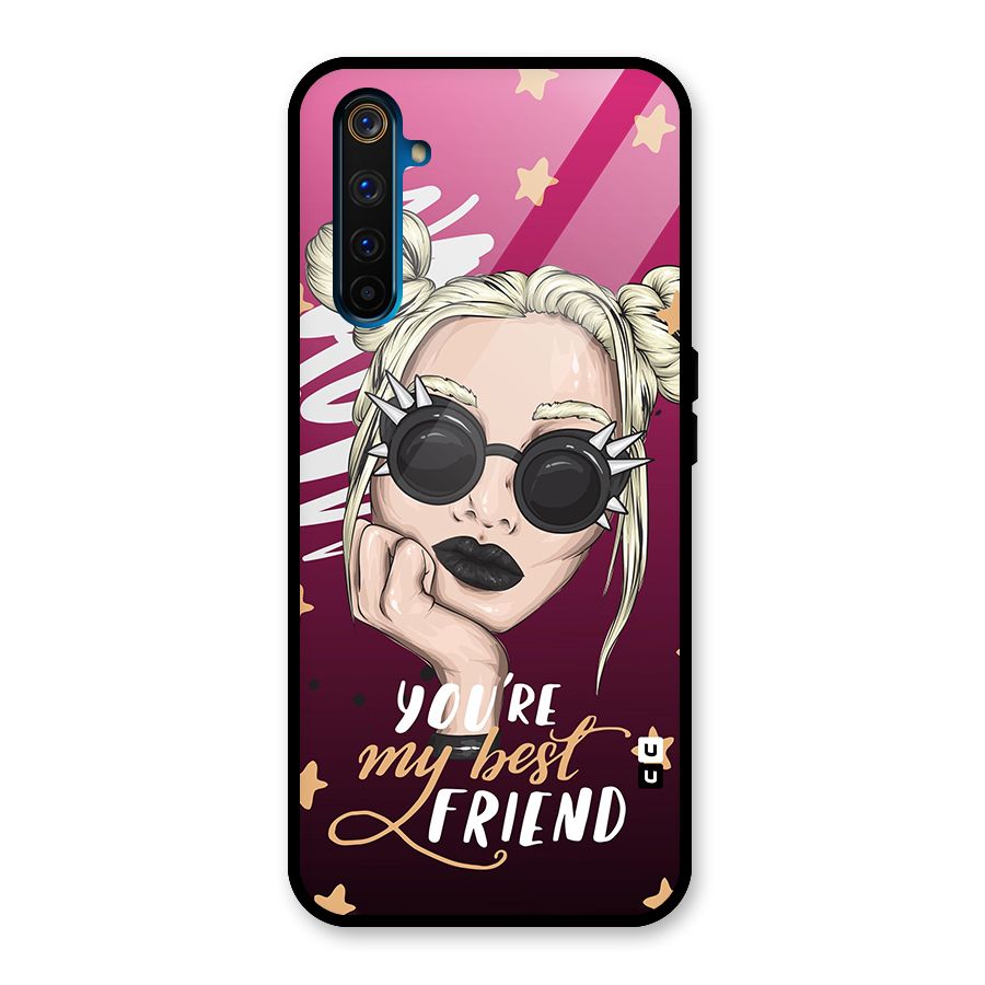 You My Best Friend Glass Back Case for Realme 6 Pro