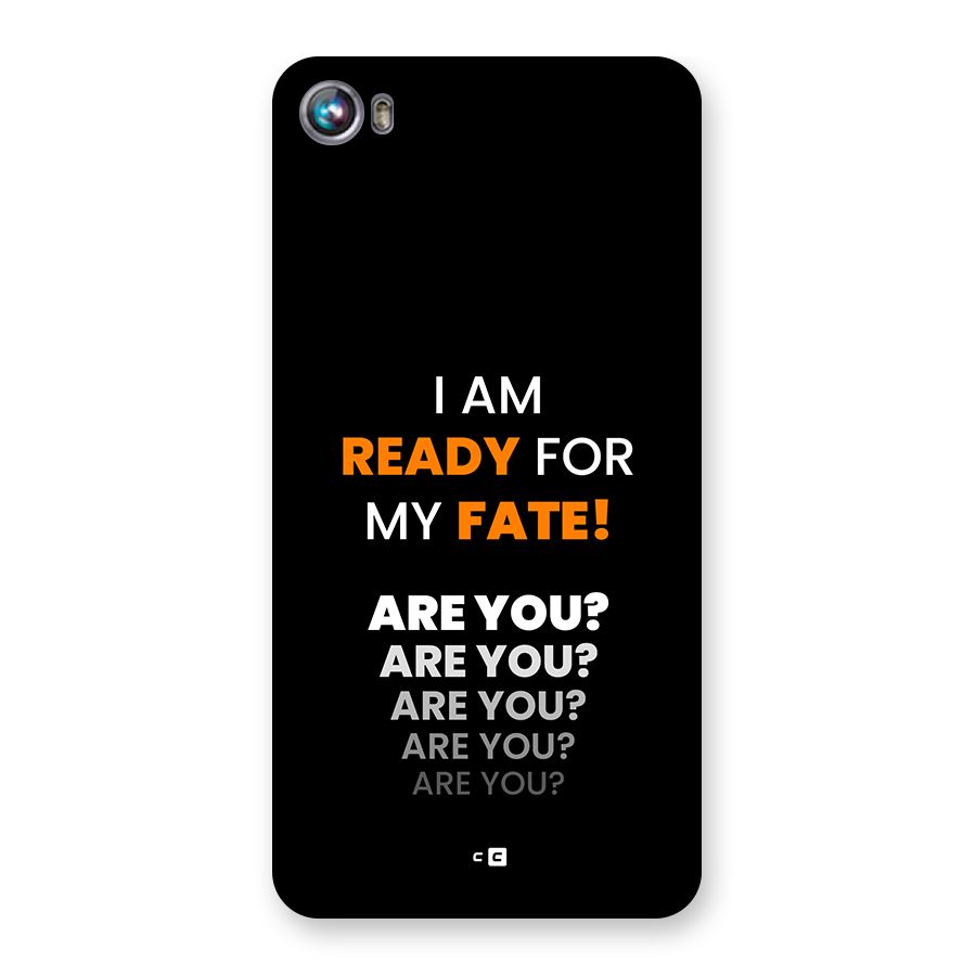 You Ready Back Case for Canvas Fire 4 (A107)