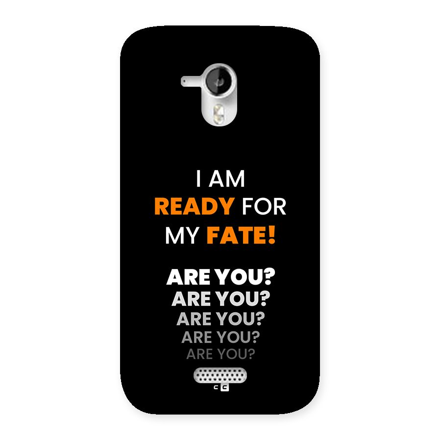 You Ready Back Case for Canvas HD A116