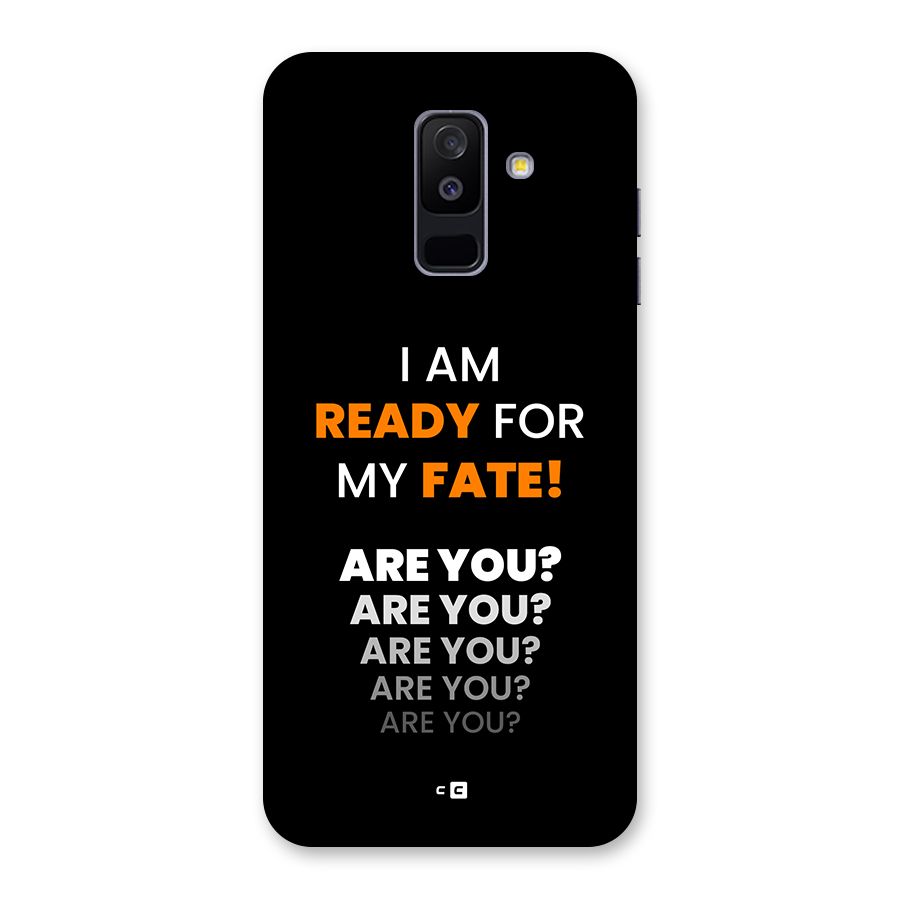 You Ready Back Case for Galaxy A6 Plus