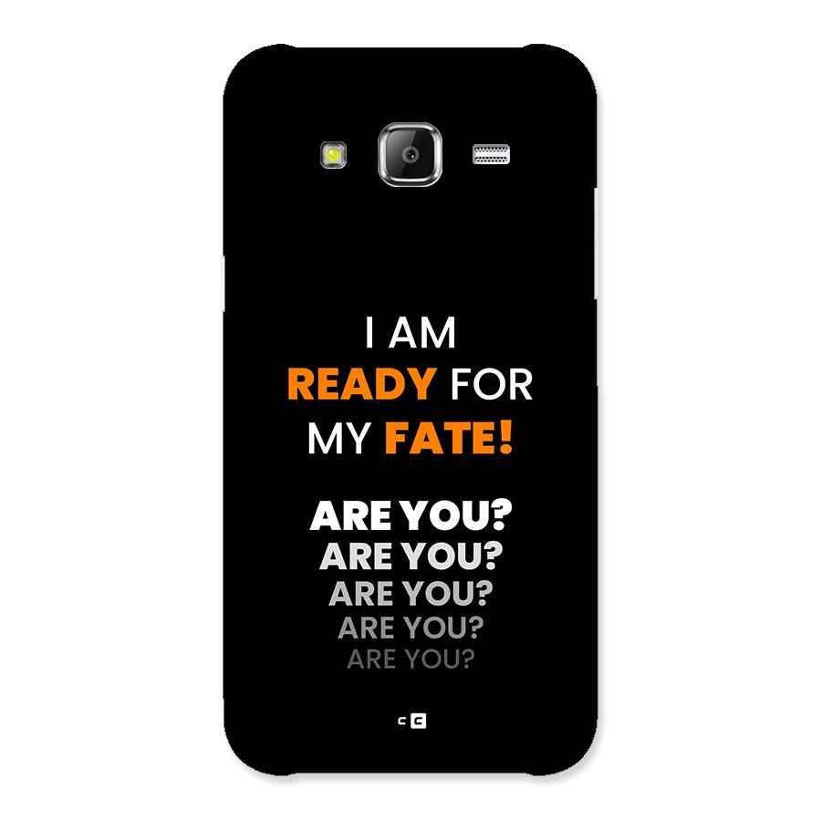 You Ready Back Case for Galaxy J2 Prime