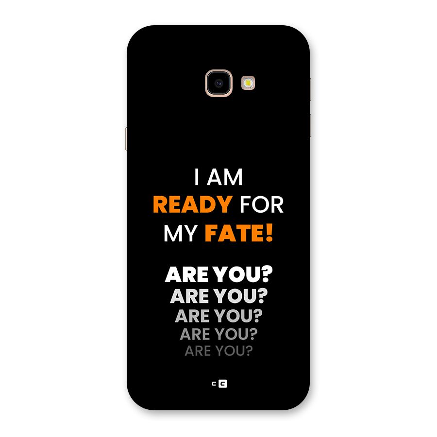 You Ready Back Case for Galaxy J4 Plus