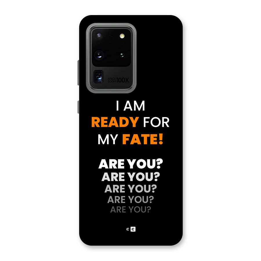 You Ready Back Case for Galaxy S20 Ultra