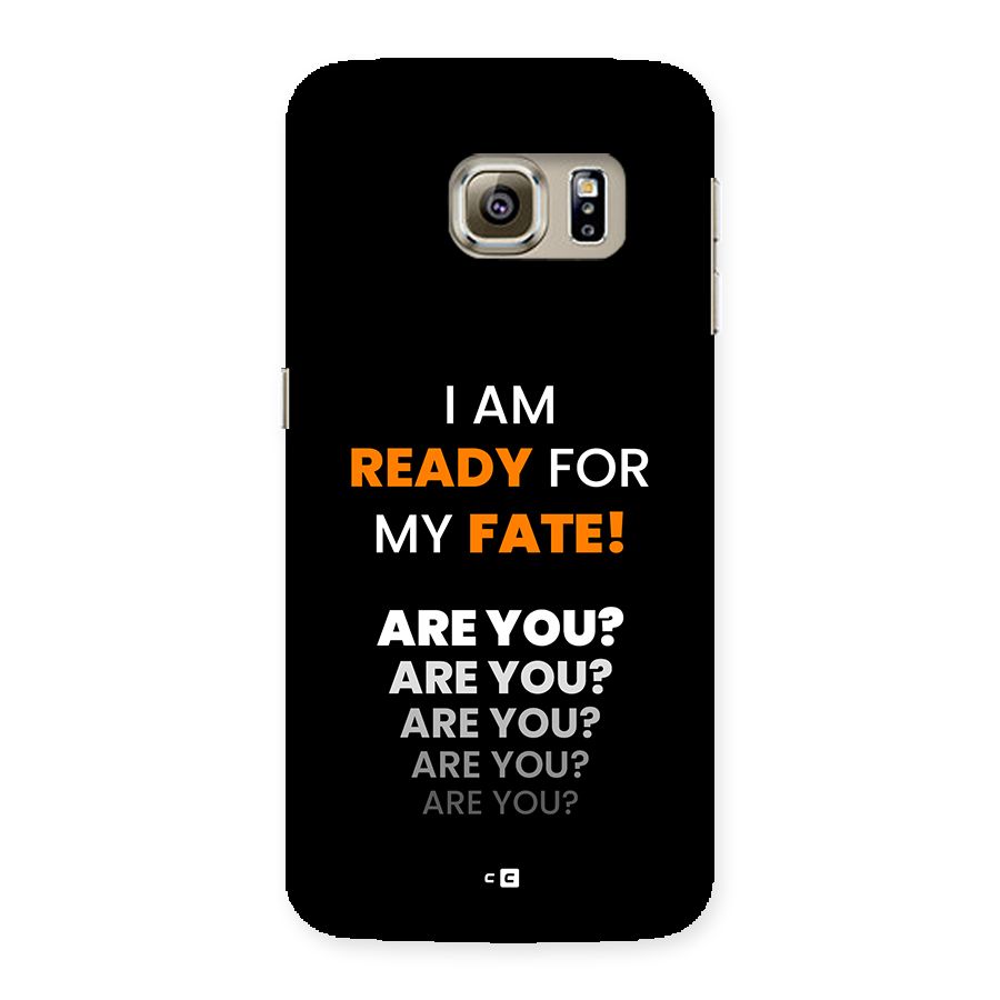 You Ready Back Case for Galaxy S6 Edge Plus