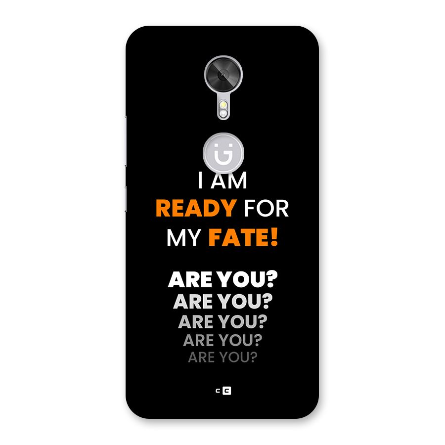 You Ready Back Case for Gionee A1