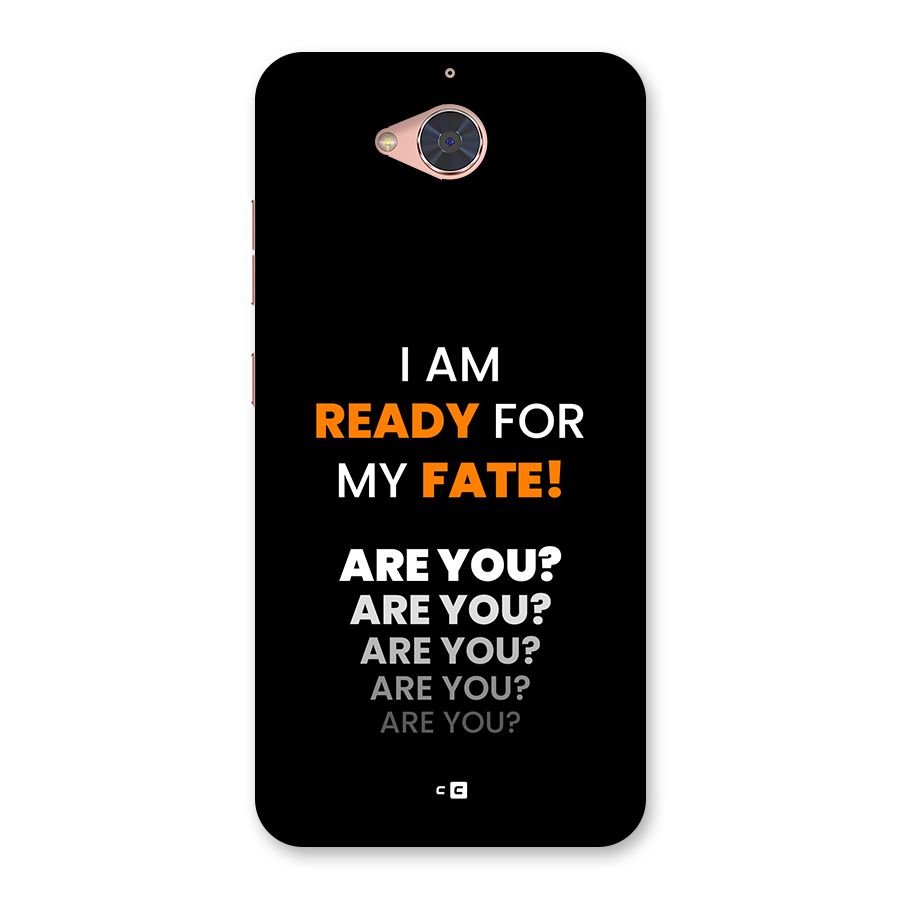 You Ready Back Case for Gionee S6 Pro