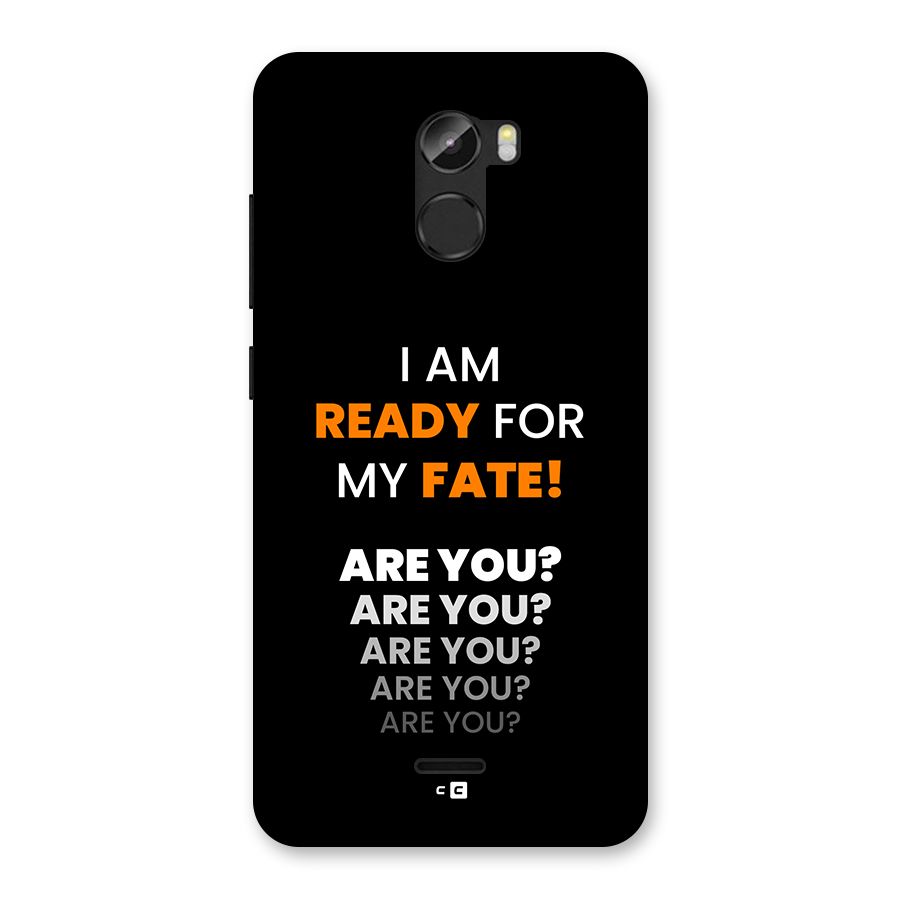 You Ready Back Case for Gionee X1