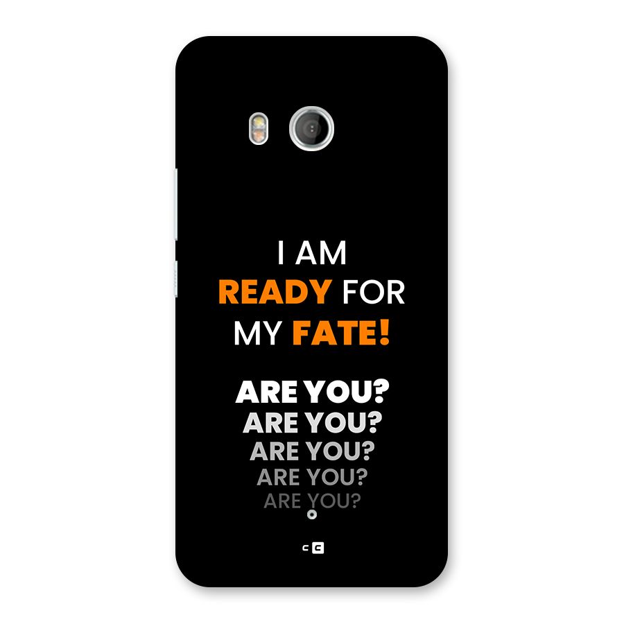 You Ready Back Case for HTC U11