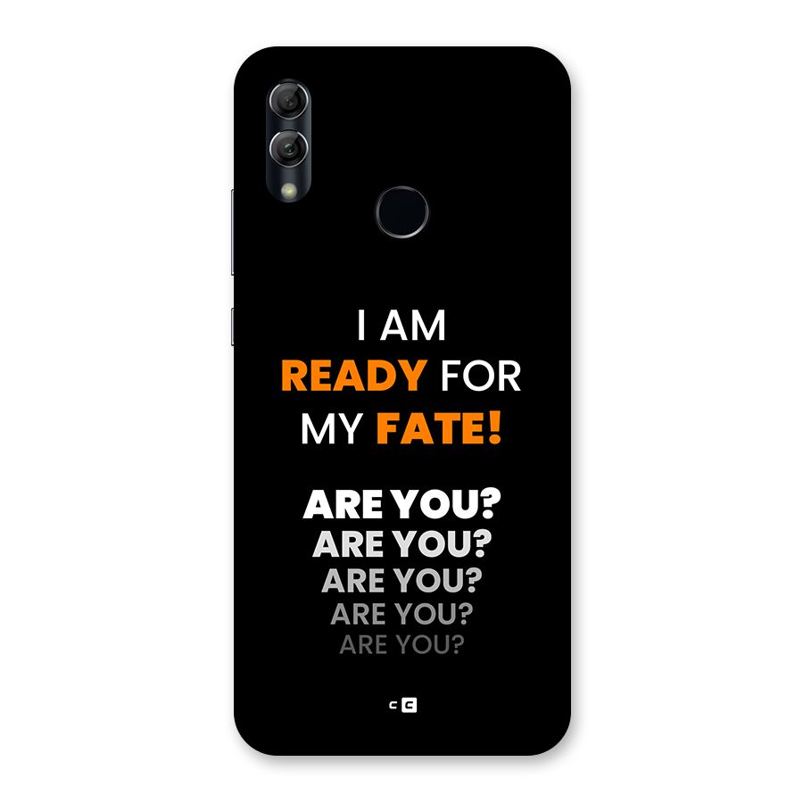 You Ready Back Case for Honor 10 Lite