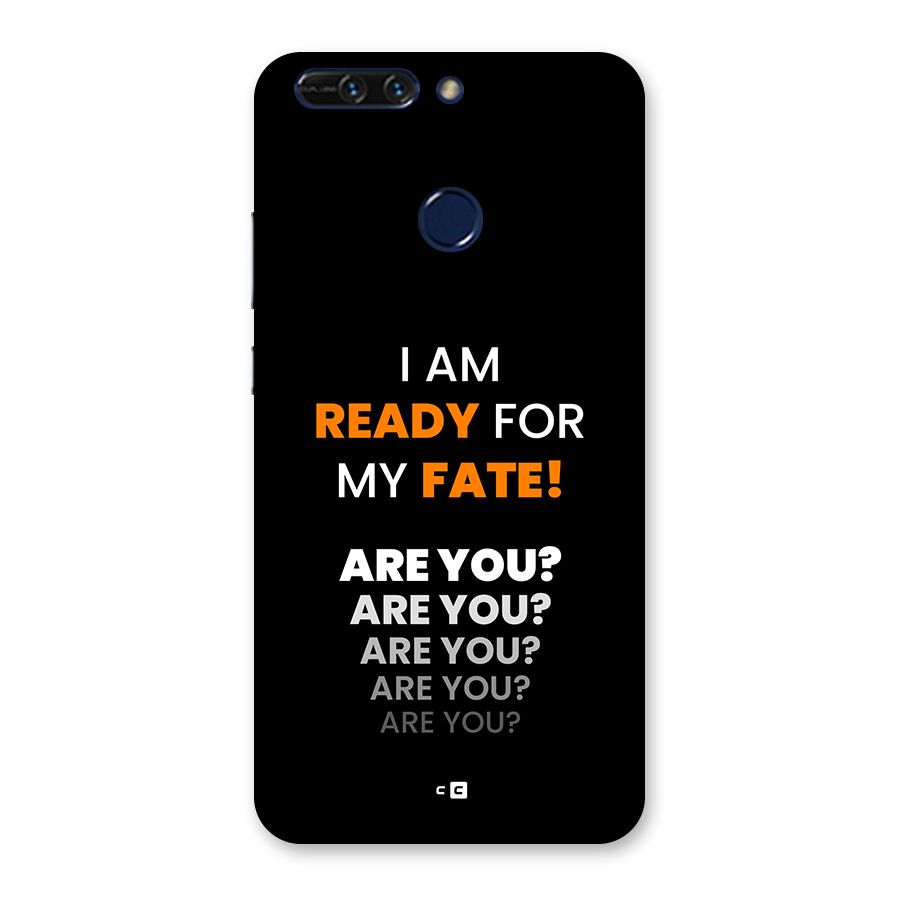 You Ready Back Case for Honor 8 Pro