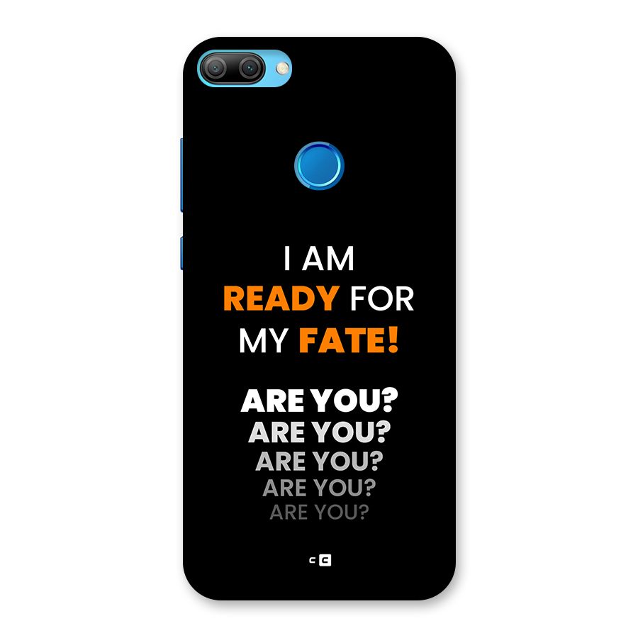 You Ready Back Case for Honor 9N