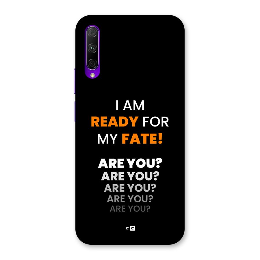 You Ready Back Case for Honor 9X Pro
