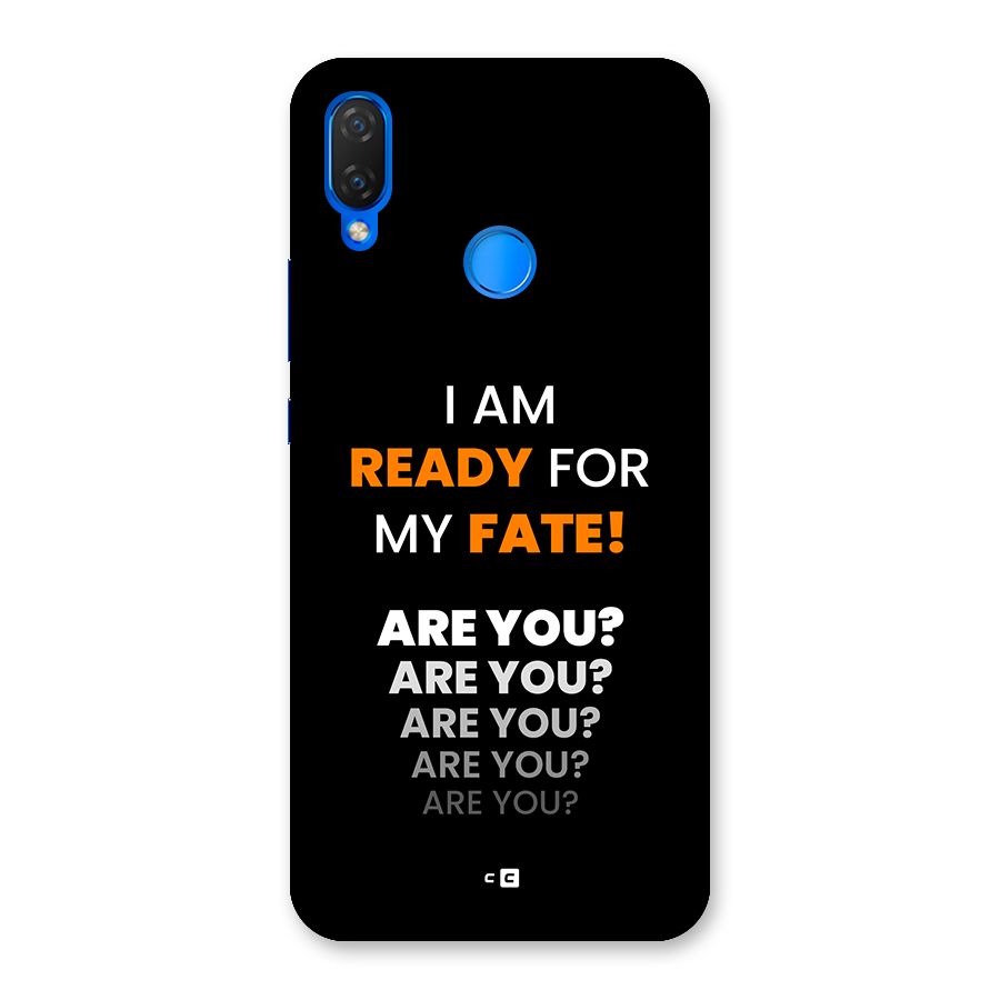 You Ready Back Case for Huawei P Smart Plus