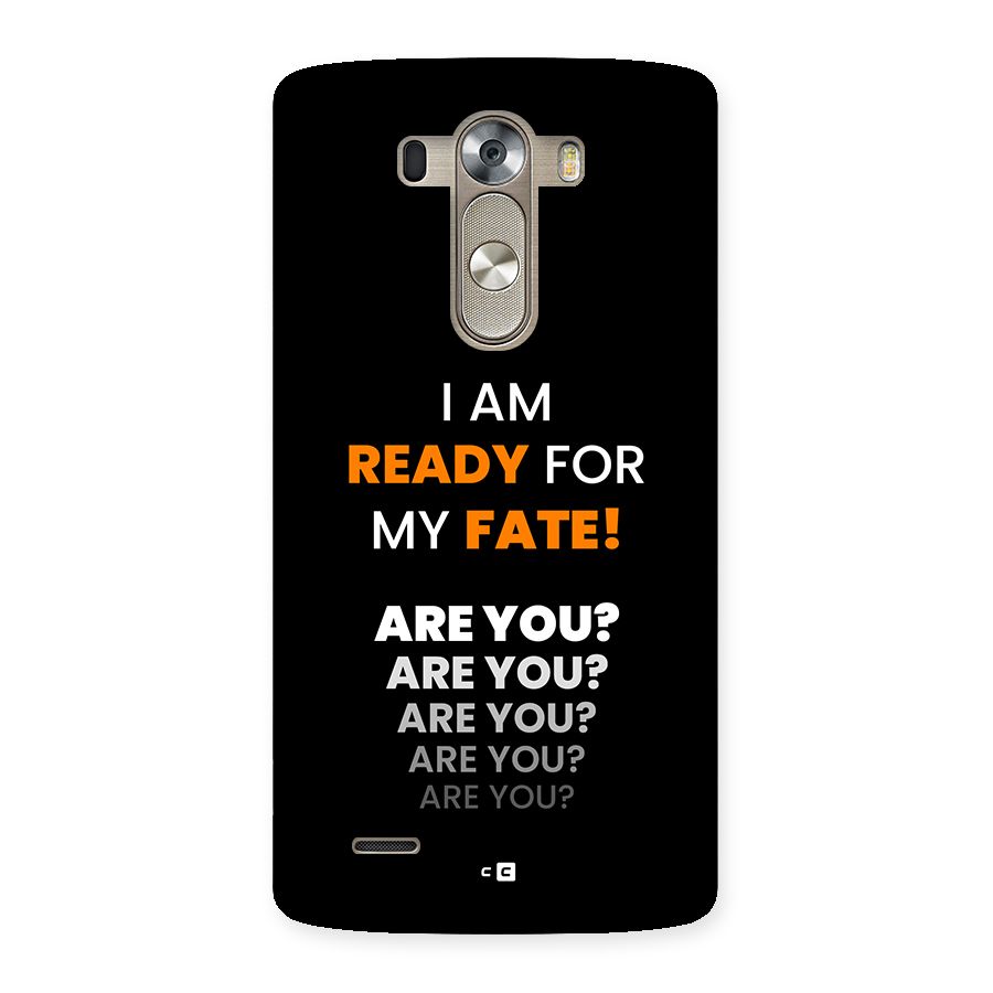 You Ready Back Case for LG G3