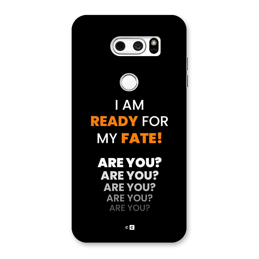 You Ready Back Case for LG V30