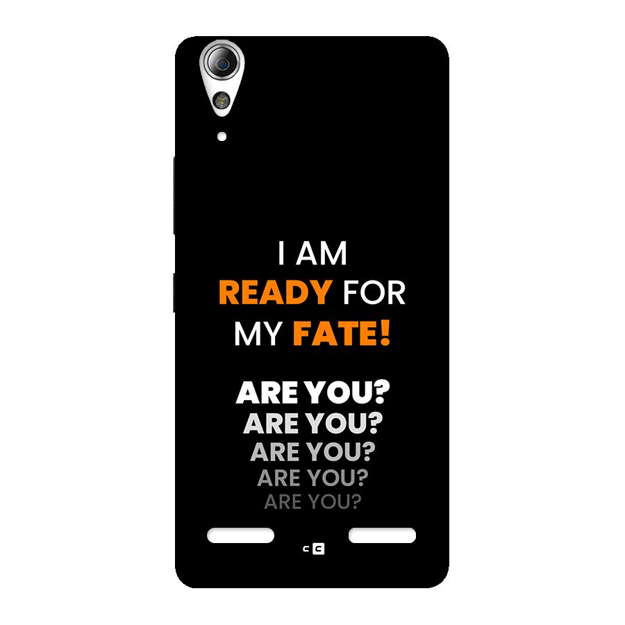 You Ready Back Case for Lenovo A6000 Plus