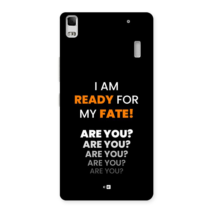You Ready Back Case for Lenovo A7000
