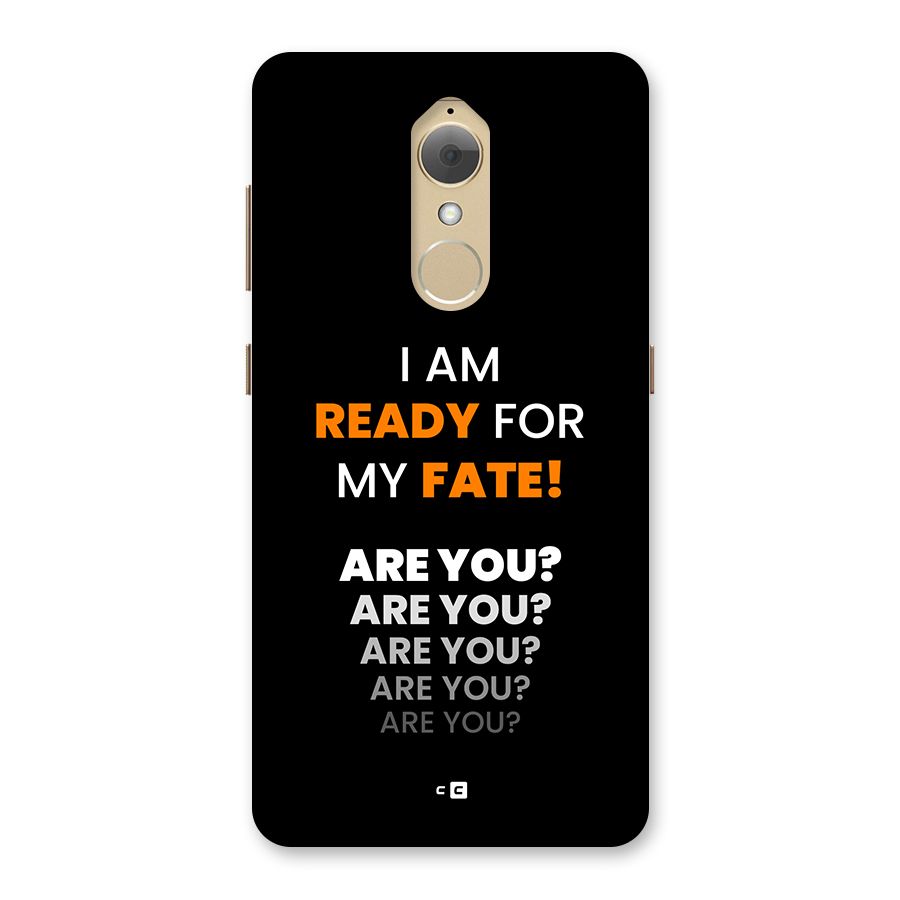 You Ready Back Case for Lenovo K8