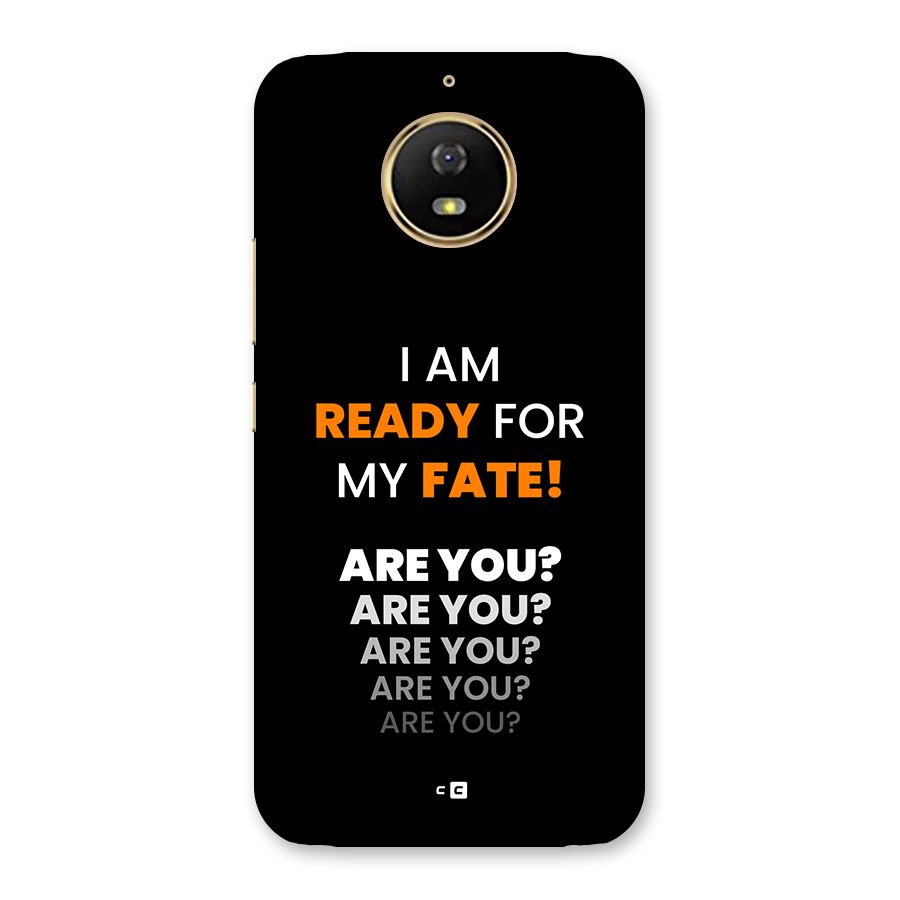 You Ready Back Case for Moto G5s
