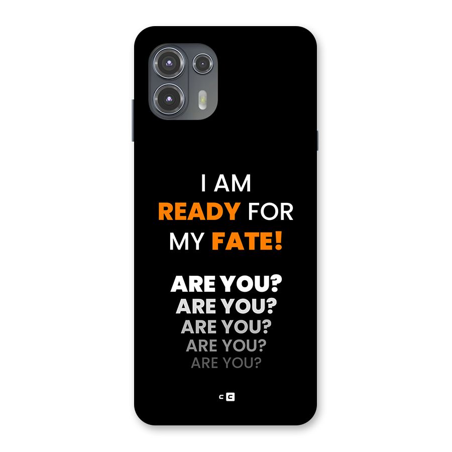 You Ready Back Case for Motorola Edge 20 Fusion