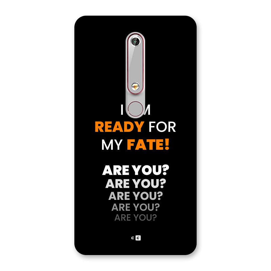 You Ready Back Case for Nokia 6.1