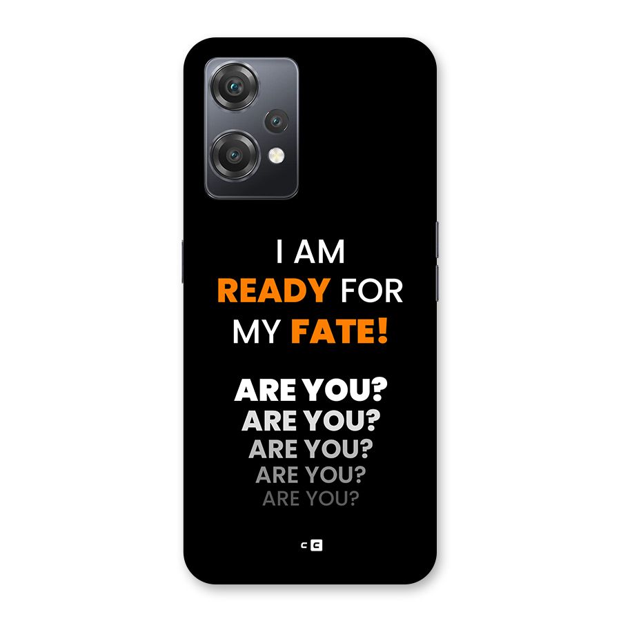 You Ready Back Case for OnePlus Nord CE 2 Lite 5G