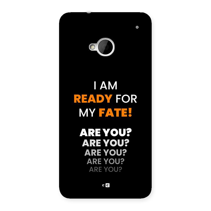 You Ready Back Case for One M7 (Single Sim)