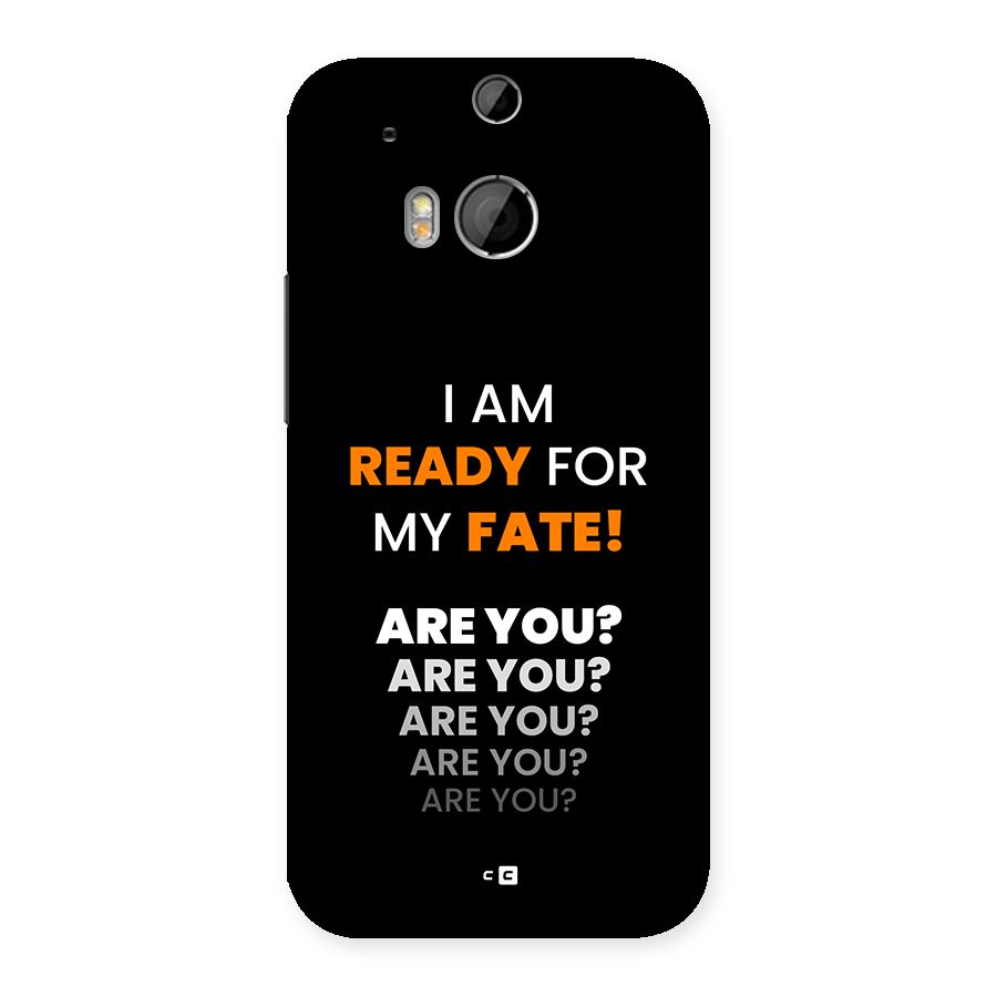 You Ready Back Case for One M8