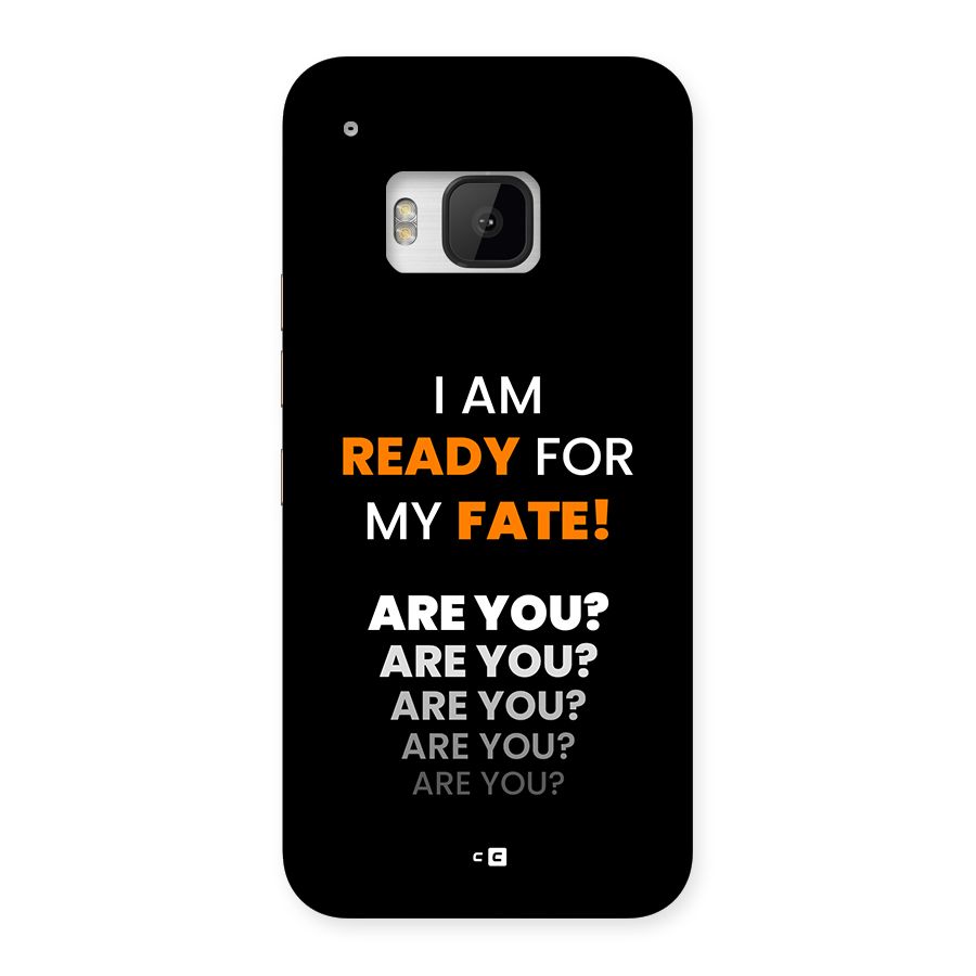 You Ready Back Case for One M9