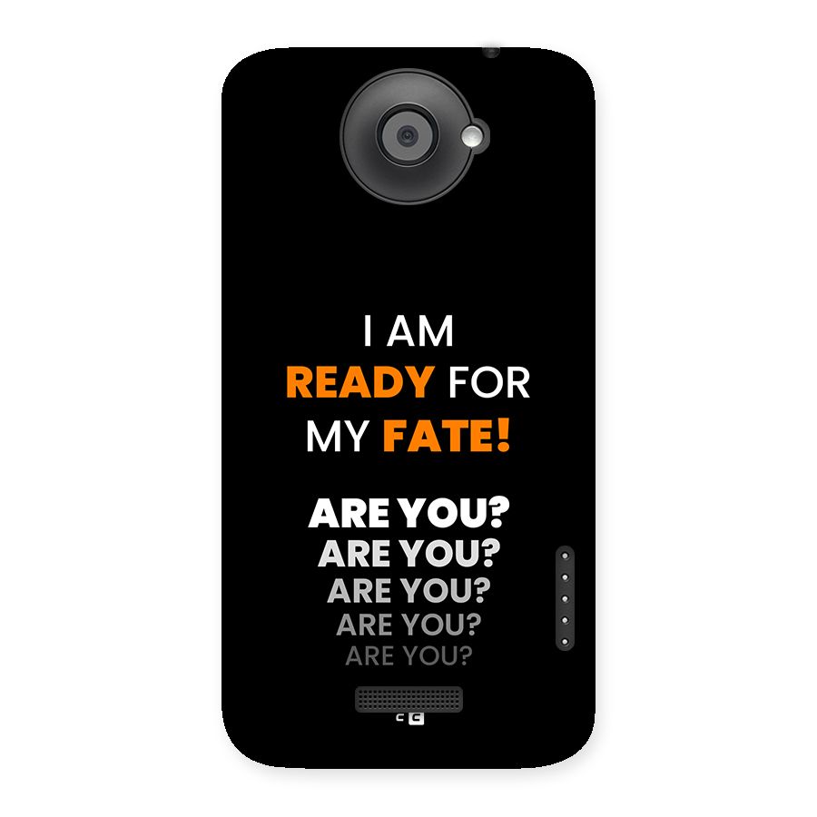 You Ready Back Case for One X