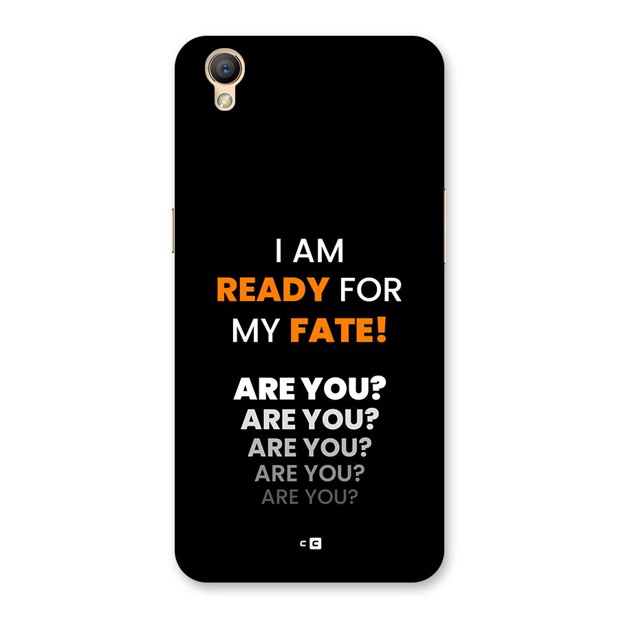 You Ready Back Case for Oppo A37