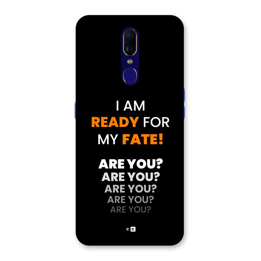 You Ready Back Case for Oppo A9