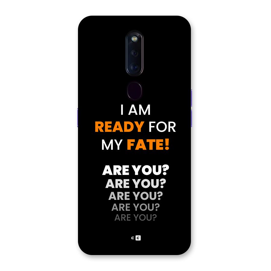You Ready Back Case for Oppo F11 Pro