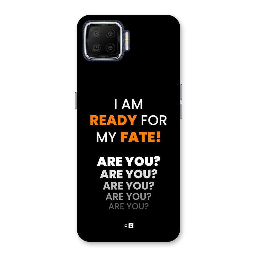 You Ready Back Case for Oppo F17