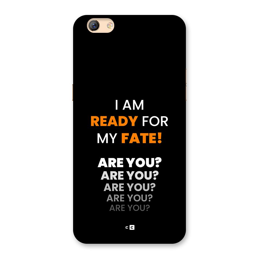 You Ready Back Case for Oppo F3 Plus