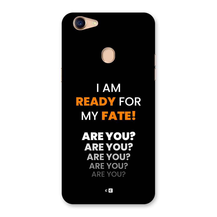 You Ready Back Case for Oppo F5