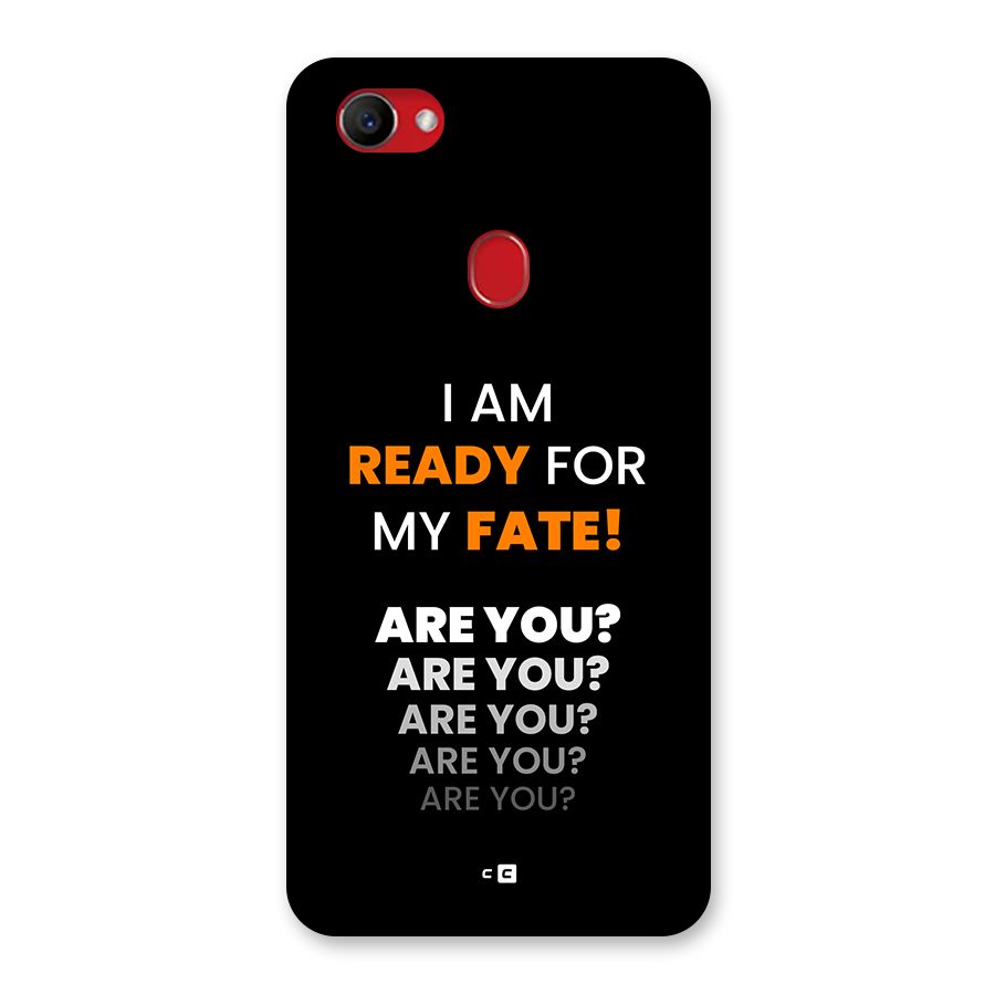 You Ready Back Case for Oppo F7