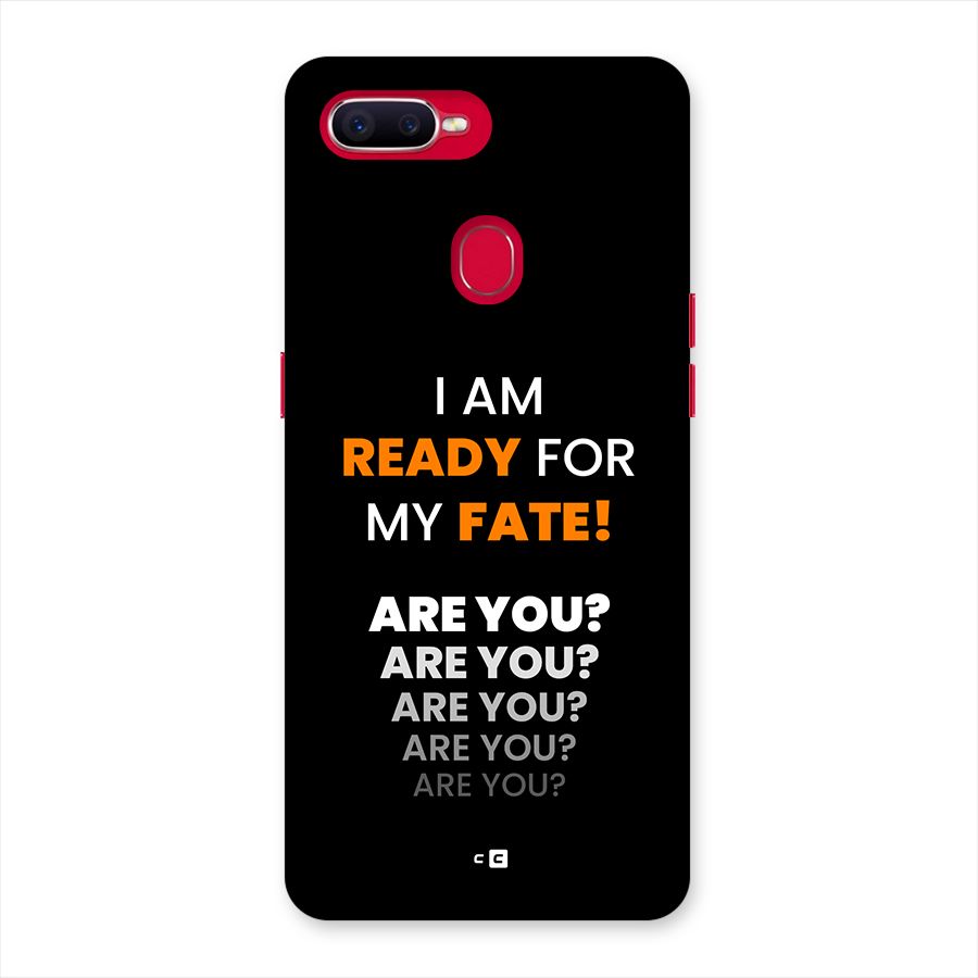 You Ready Back Case for Oppo F9 Pro