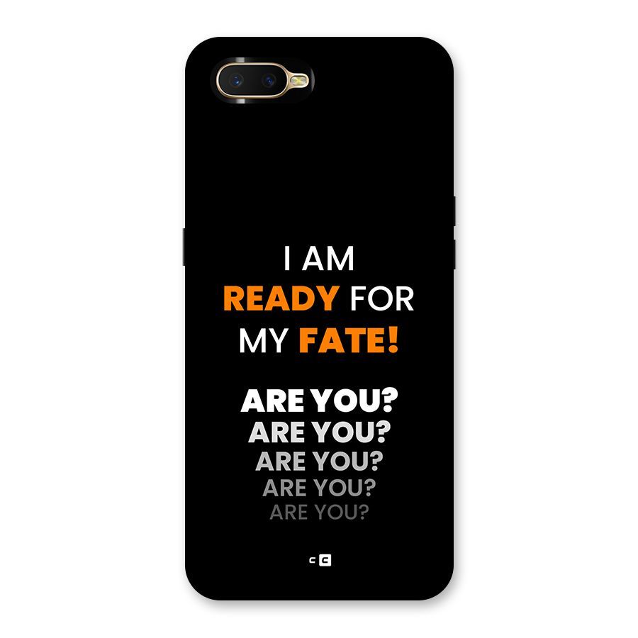 You Ready Back Case for Oppo K1