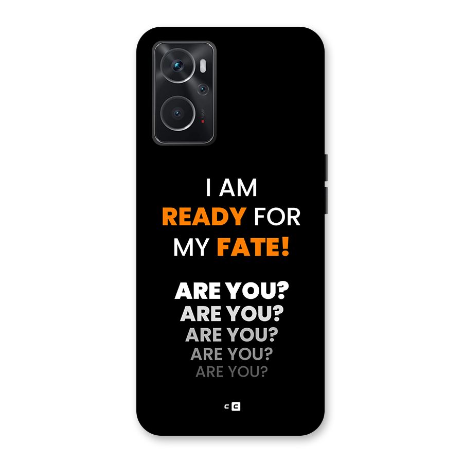 You Ready Back Case for Oppo K10 4G