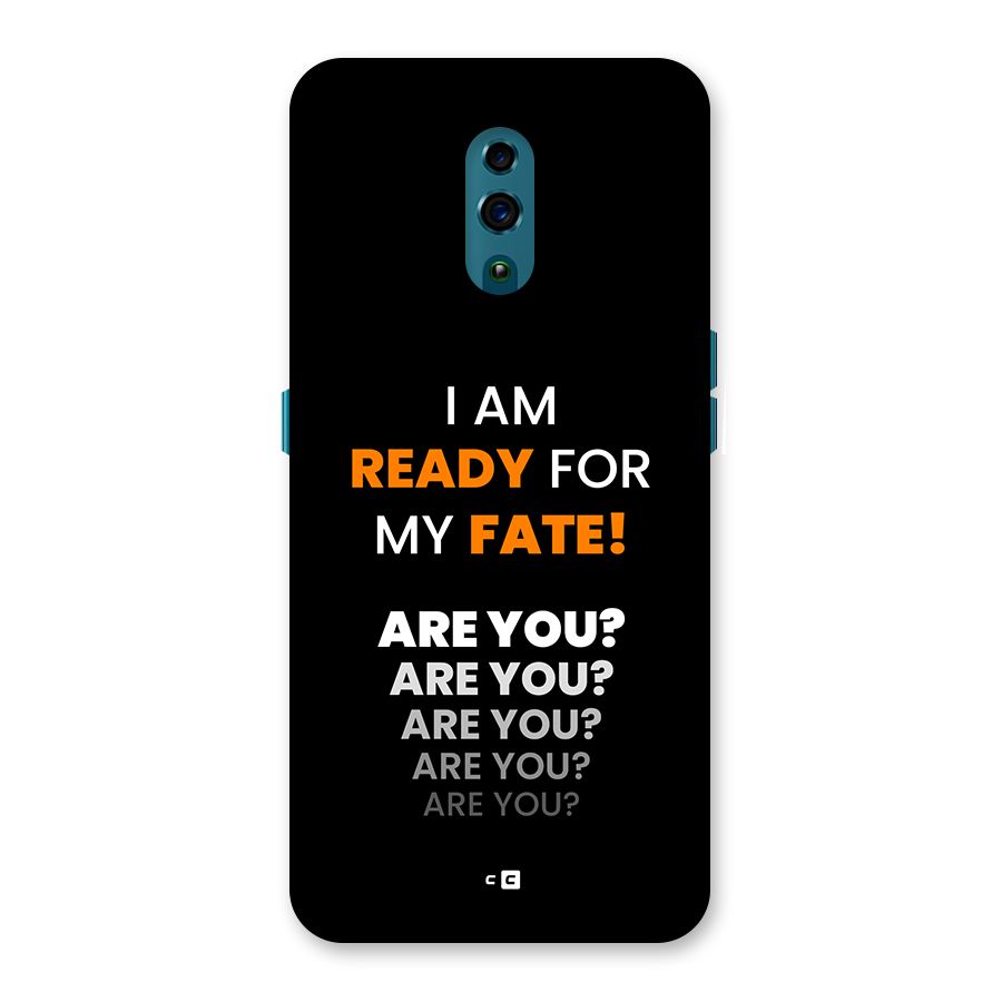 You Ready Back Case for Oppo Reno