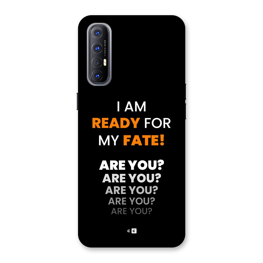 You Ready Back Case for Oppo Reno3 Pro