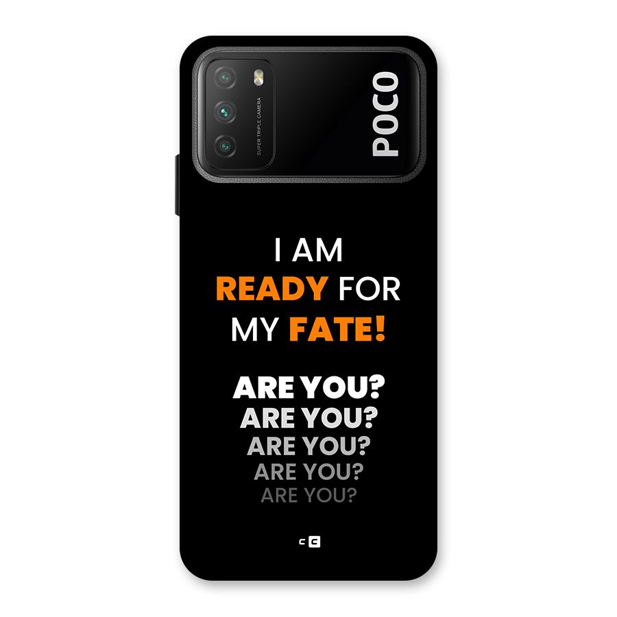 You Ready Back Case for Poco M3