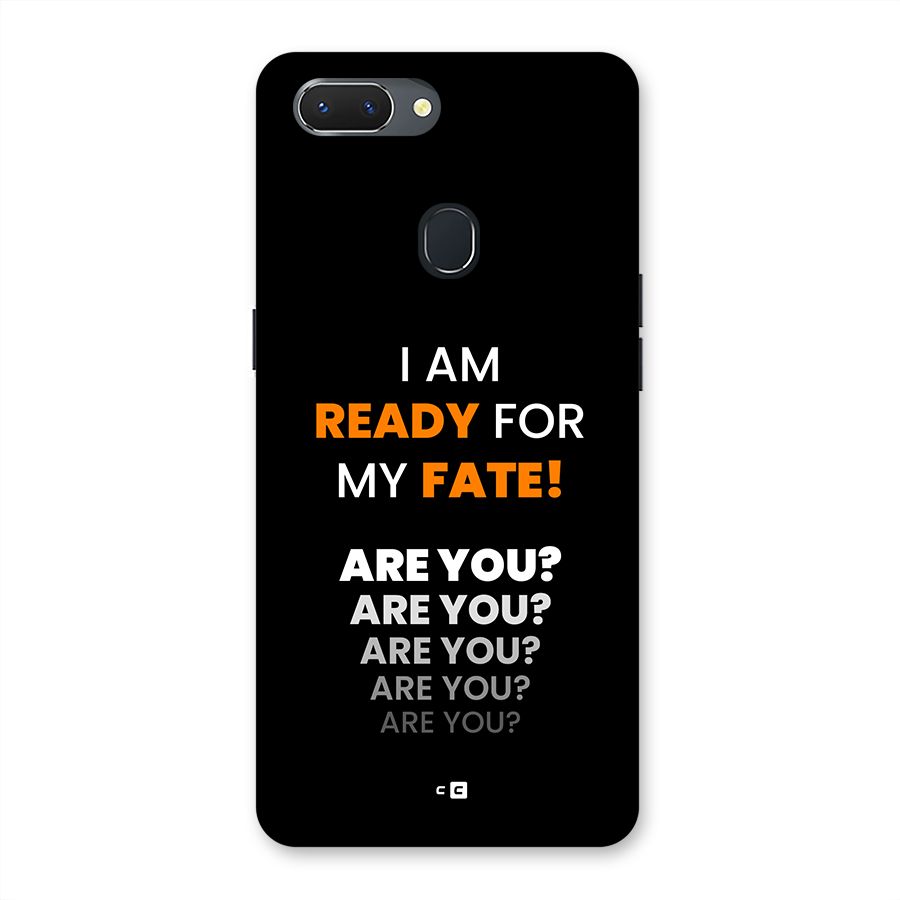 You Ready Back Case for Realme 2