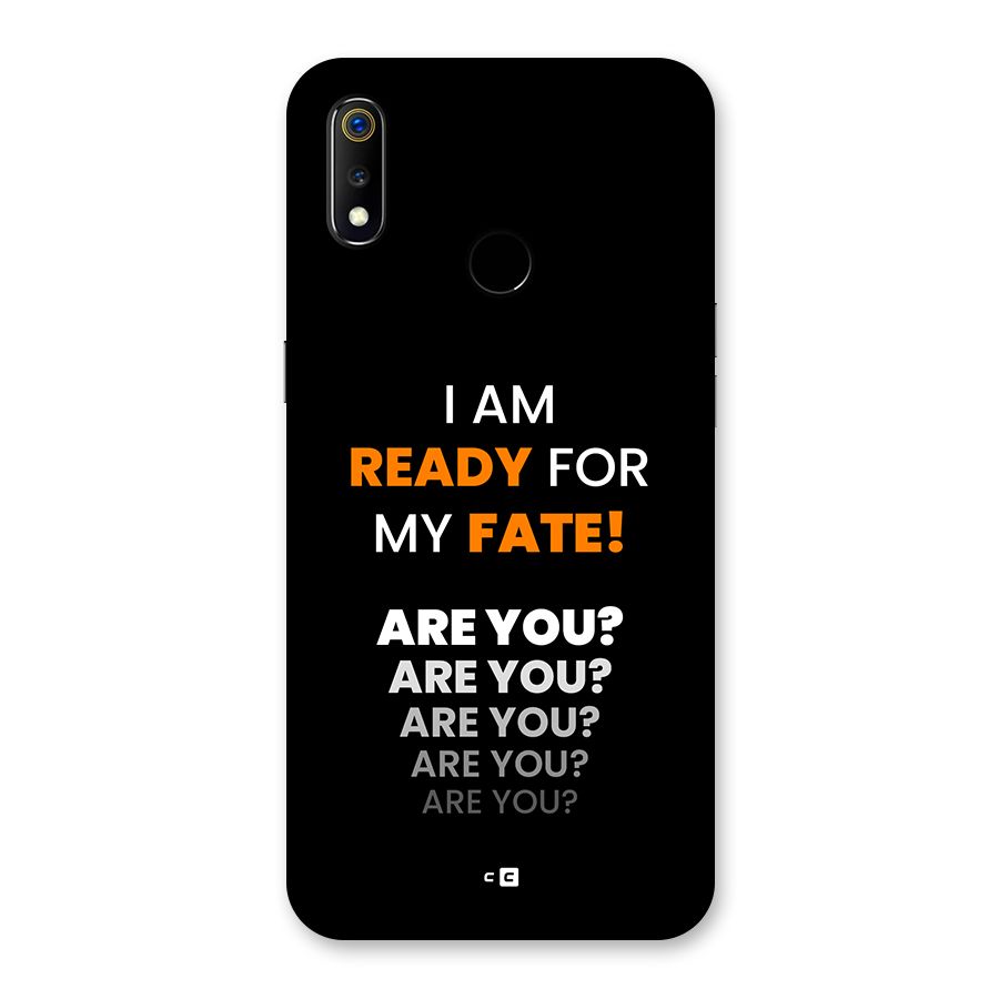 You Ready Back Case for Realme 3