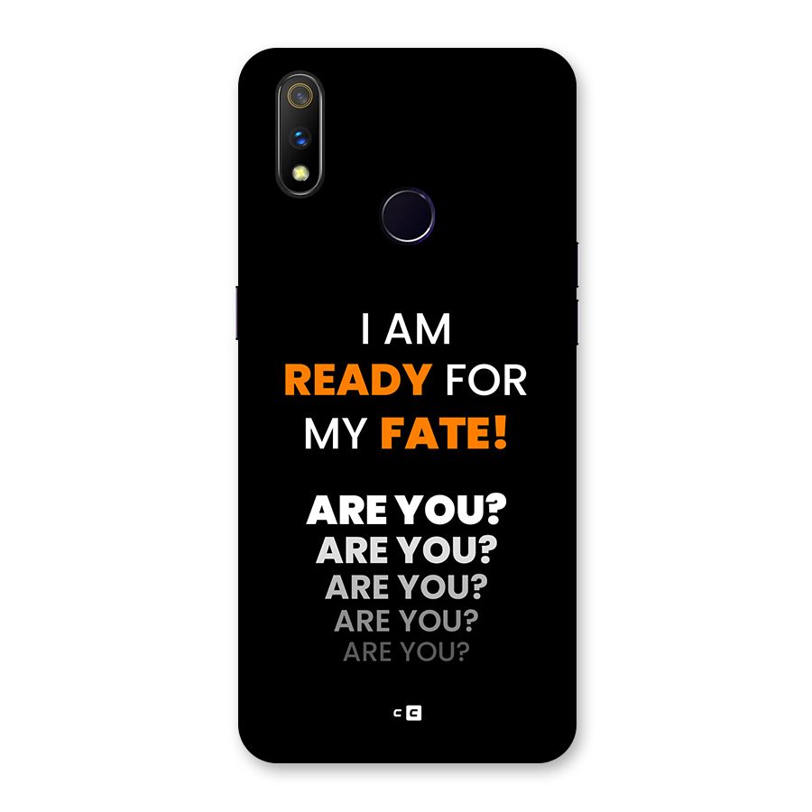 You Ready Back Case for Realme 3 Pro