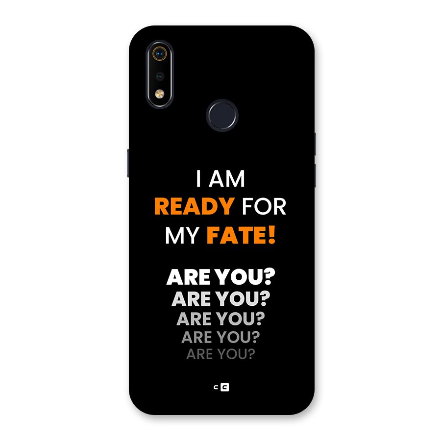 You Ready Back Case for Realme 3i